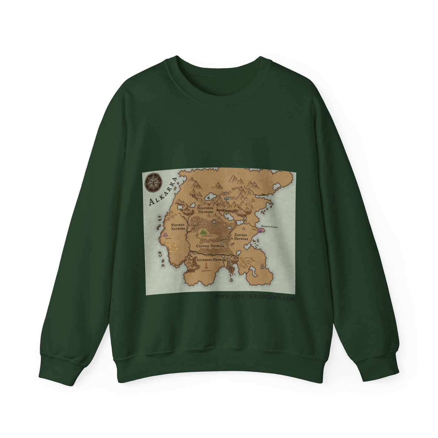 Map of Alkarra | Unisex Heavy Blend™ Crewneck Sweatshirt