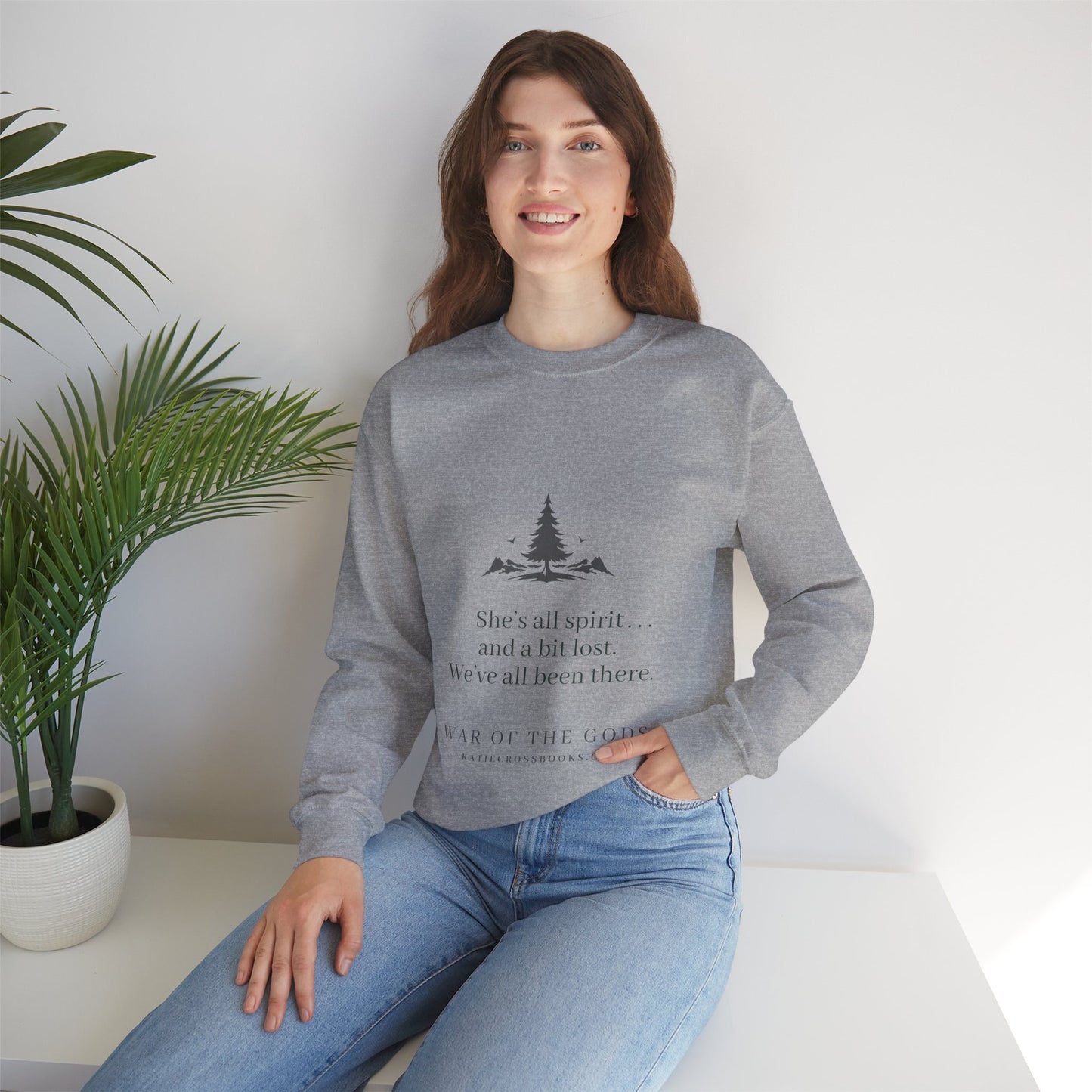 She's All Spirit, Bianca Quote | Unisex Heavy Blend™ Crewneck Sweatshirt