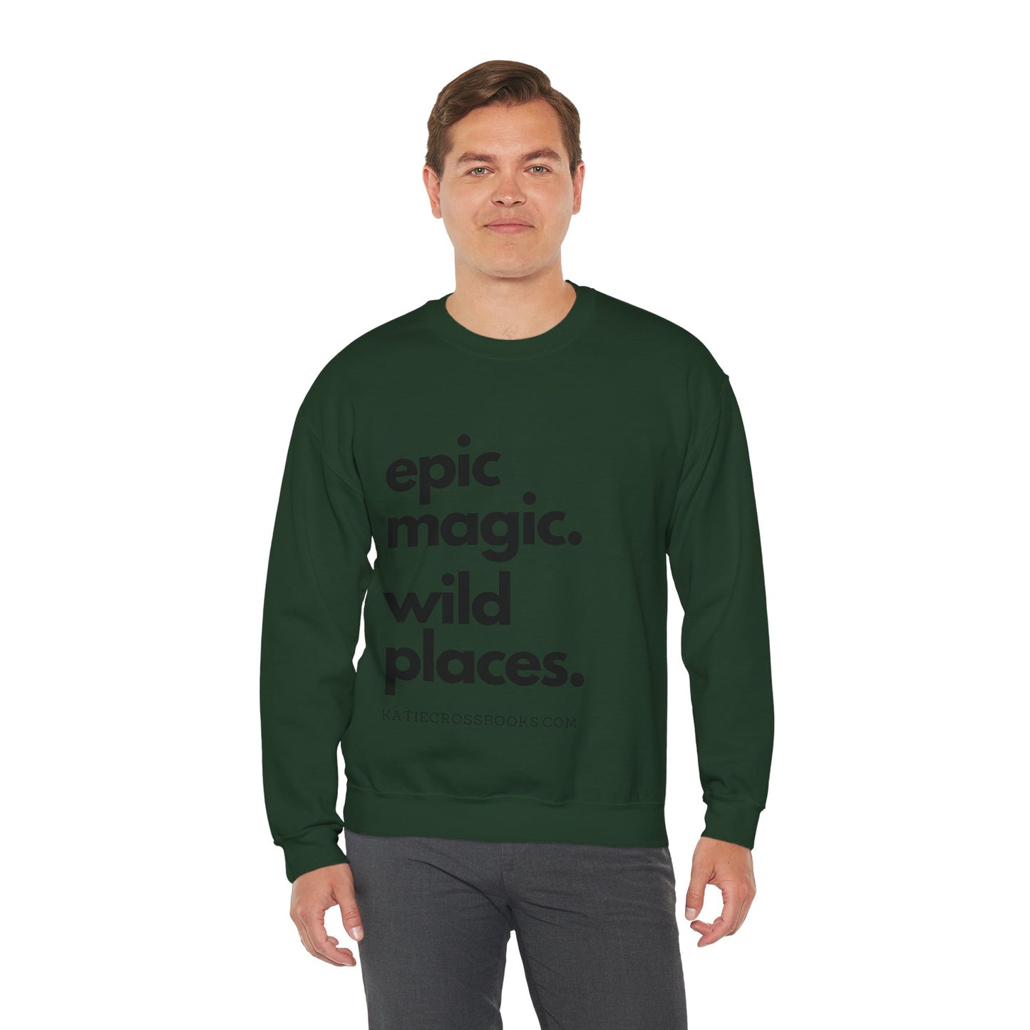 Epic Magic. Wild Places. | Unisex Heavy Blend™ Crewneck Sweatshirt