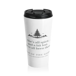 She's All Spirit, Bianca Quote | Stainless Steel Travel Mug