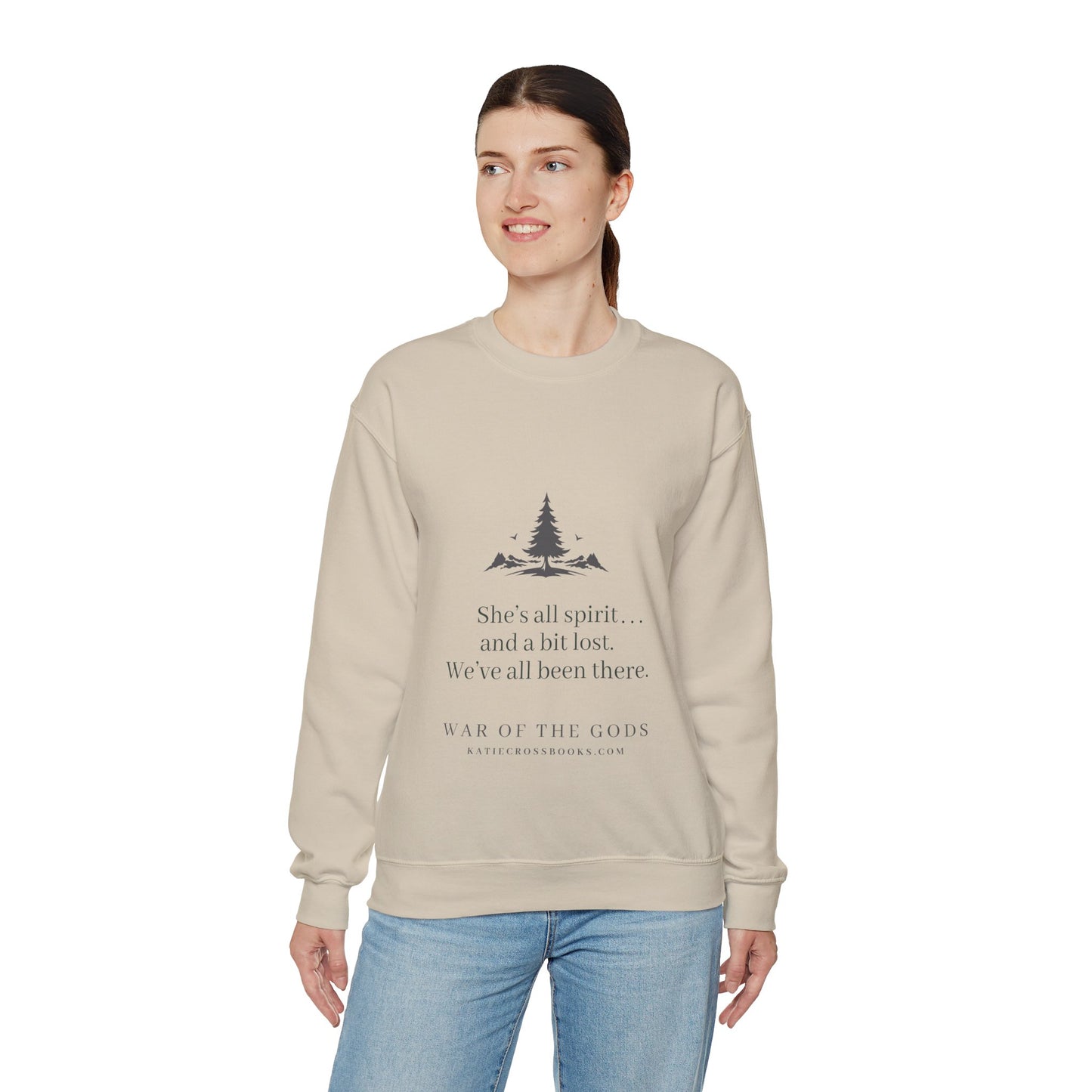 She's All Spirit, Bianca Quote | Unisex Heavy Blend™ Crewneck Sweatshirt