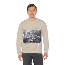 Load image into Gallery viewer, Great Things Quote with Circlus | Laila Savolainen Illustration | Unisex Heavy Blend™ Crewneck Sweatshirt