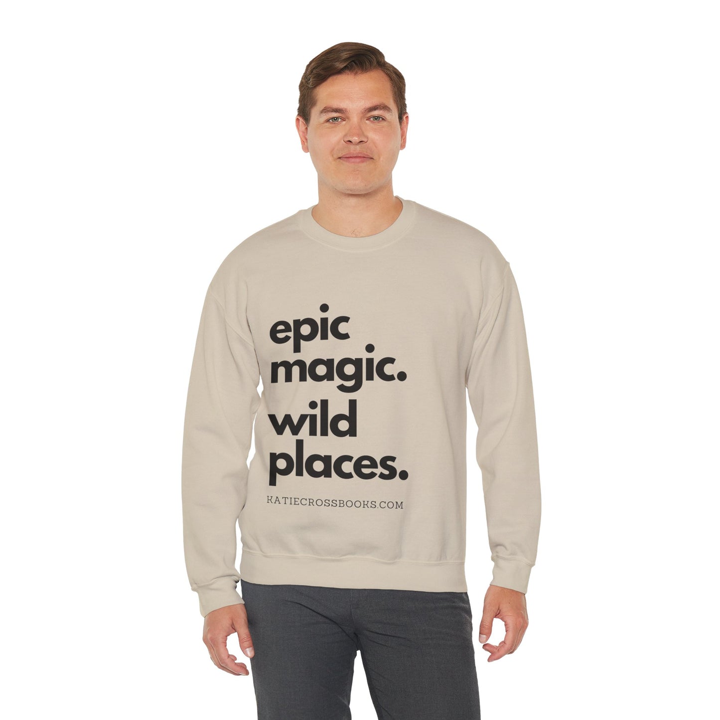 Epic Magic. Wild Places. | Unisex Heavy Blend™ Crewneck Sweatshirt