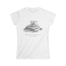 Load image into Gallery viewer, Miss Mabel’s School for Girls, Teacup | Laila Savolainen Illustration | Women&#39;s Softstyle Tee