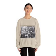 Load image into Gallery viewer, Great Things Quote with Circlus | Laila Savolainen Illustration | Unisex Heavy Blend™ Crewneck Sweatshirt