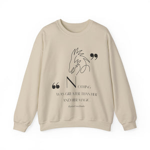 Magic Quote, Dragon | Unisex Heavy Blend™ Crewneck Sweatshirt