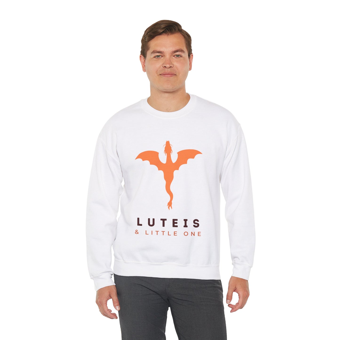 Luteis & Little One | Unisex Heavy Blend™ Crewneck Sweatshirt