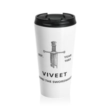 Load image into Gallery viewer, Viveet | Andrei the Swordmaker | Stainless Steel Travel Mug