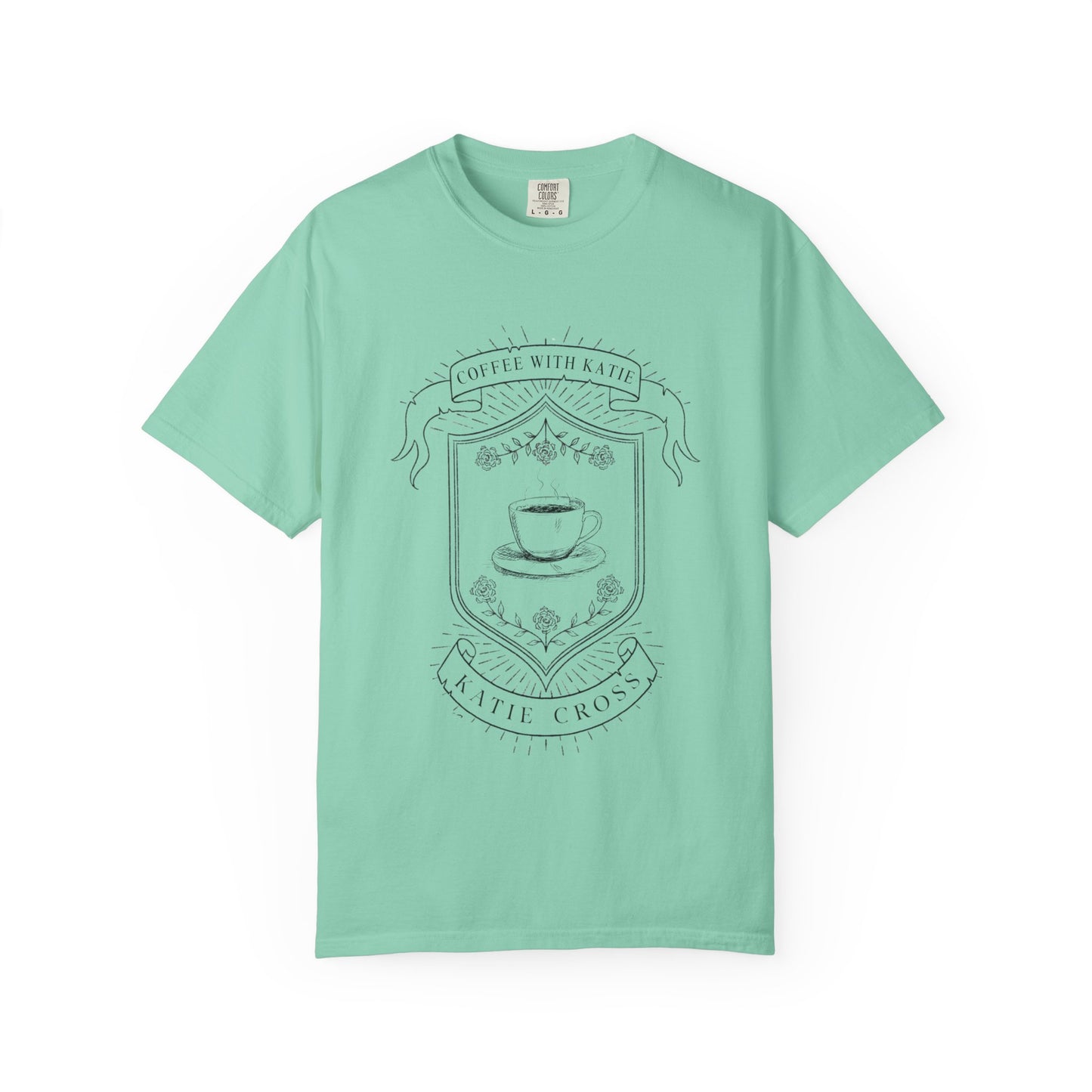 Coffee With Katie Unisex T-shirt - Miss Mabel's Kickstarter Design Variant