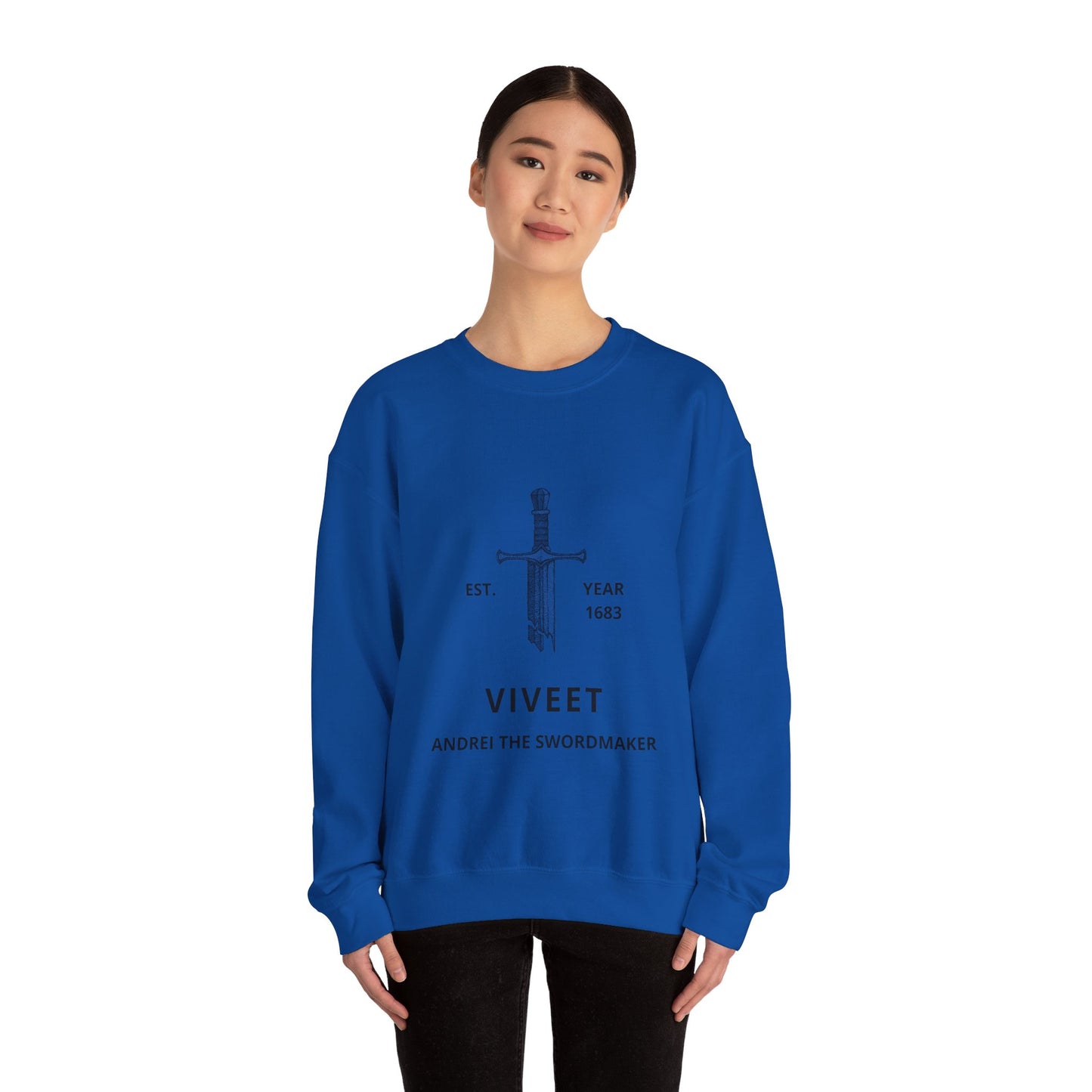 Viveet | The Swordmaker | Unisex Heavy Blend™ Crewneck Sweatshirt