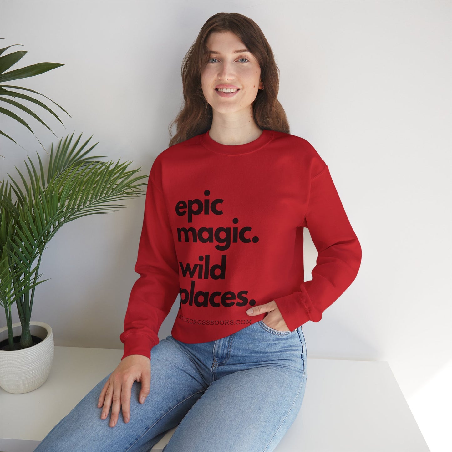 Epic Magic. Wild Places. | Unisex Heavy Blend™ Crewneck Sweatshirt