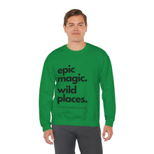 Load image into Gallery viewer, Epic Magic. Wild Places. | Unisex Heavy Blend™ Crewneck Sweatshirt