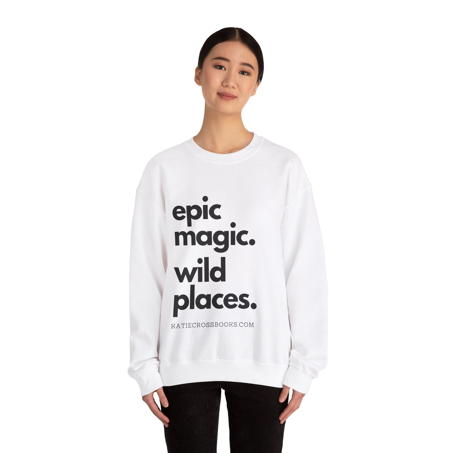 Epic Magic. Wild Places. | Unisex Heavy Blend™ Crewneck Sweatshirt