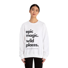 Load image into Gallery viewer, Epic Magic. Wild Places. | Unisex Heavy Blend™ Crewneck Sweatshirt