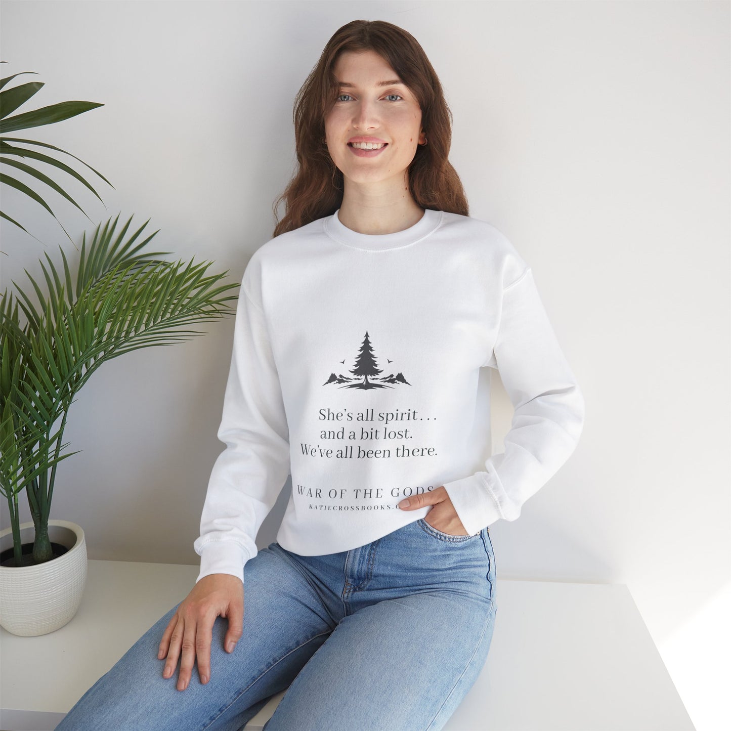 She's All Spirit, Bianca Quote | Unisex Heavy Blend™ Crewneck Sweatshirt