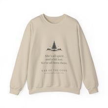 Load image into Gallery viewer, She&#39;s All Spirit, Bianca Quote | Unisex Heavy Blend™ Crewneck Sweatshirt