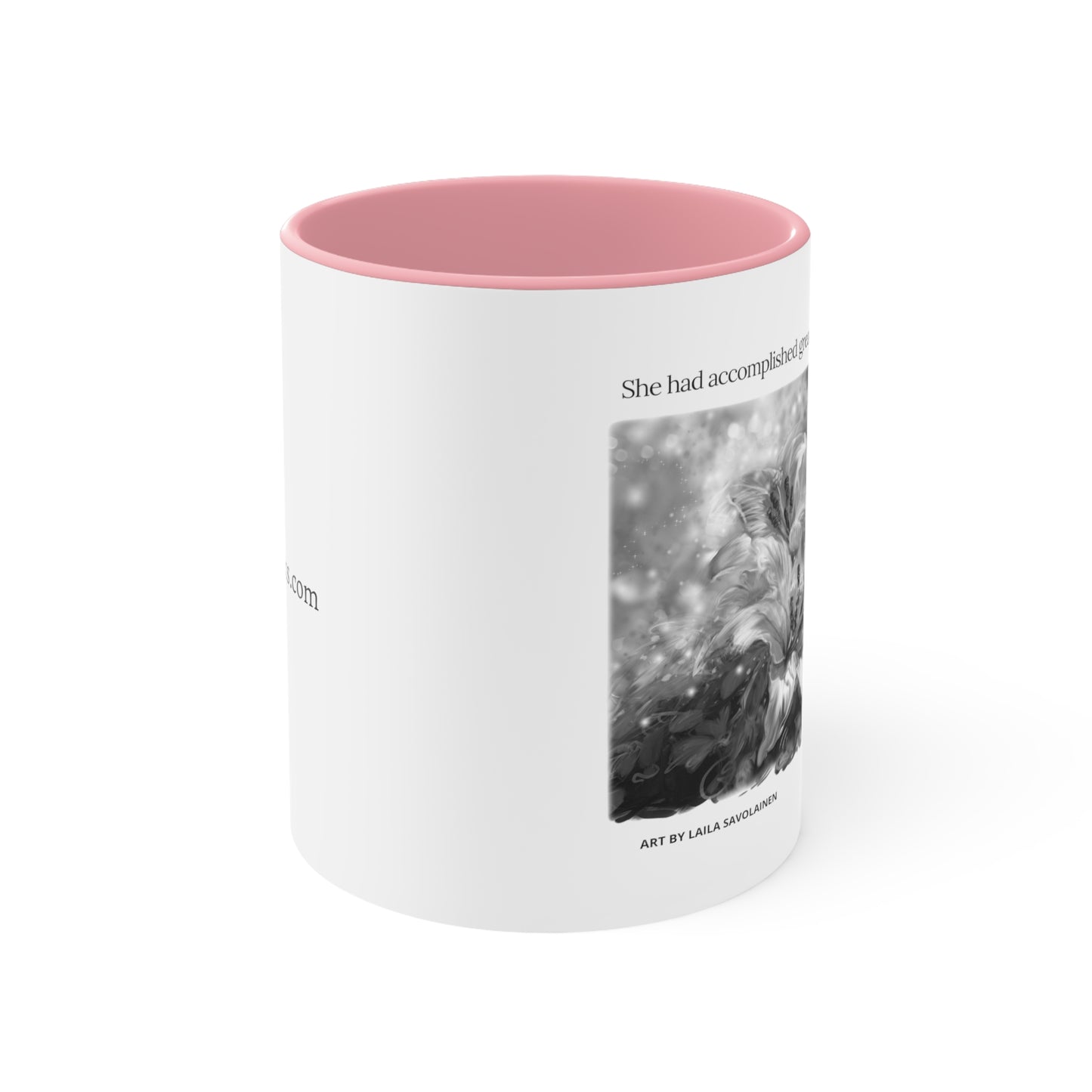 Great Things Quote with Circlus | Laila Savolainen Illustration | Mug