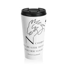 Load image into Gallery viewer, Magic Quote, Dragon | Stainless Steel Travel Mug