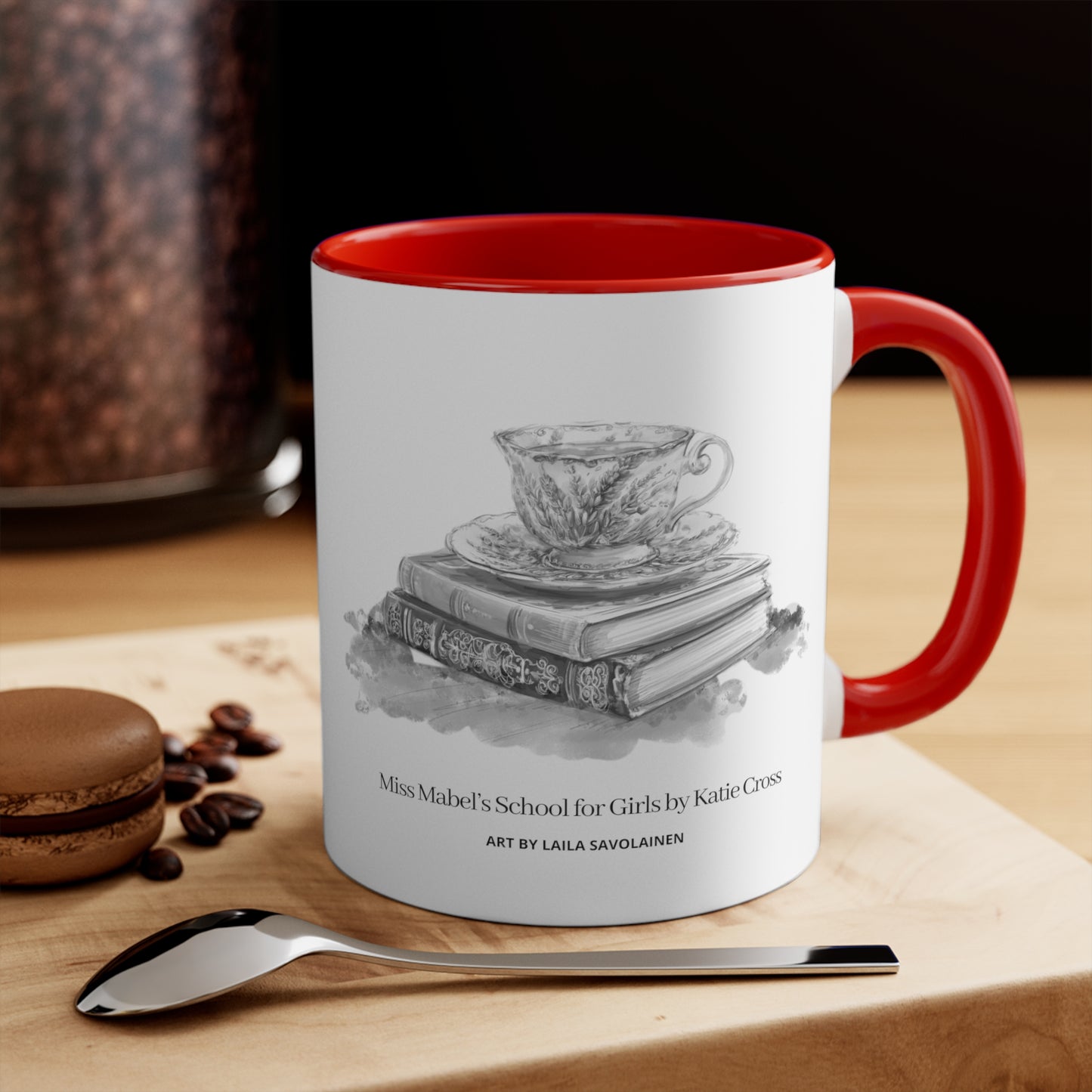 Miss Mabel's School for Girls Teacup | Laila Savolainen Illustration | Mug