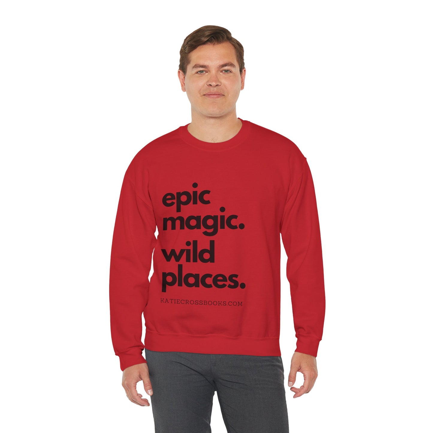 Epic Magic. Wild Places. | Unisex Heavy Blend™ Crewneck Sweatshirt