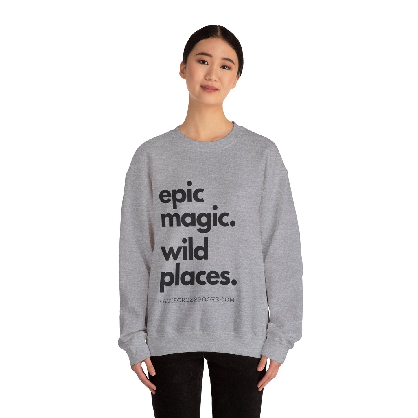 Epic Magic. Wild Places. | Unisex Heavy Blend™ Crewneck Sweatshirt