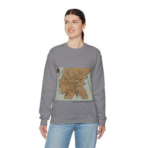 Map of Alkarra | Unisex Heavy Blend™ Crewneck Sweatshirt