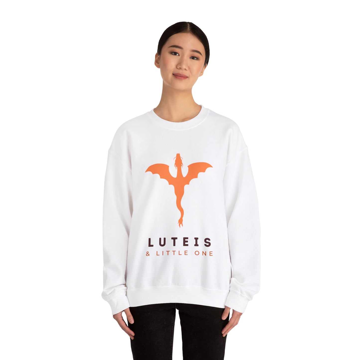 Luteis & Little One | Unisex Heavy Blend™ Crewneck Sweatshirt