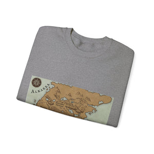 Map of Alkarra | Unisex Heavy Blend™ Crewneck Sweatshirt