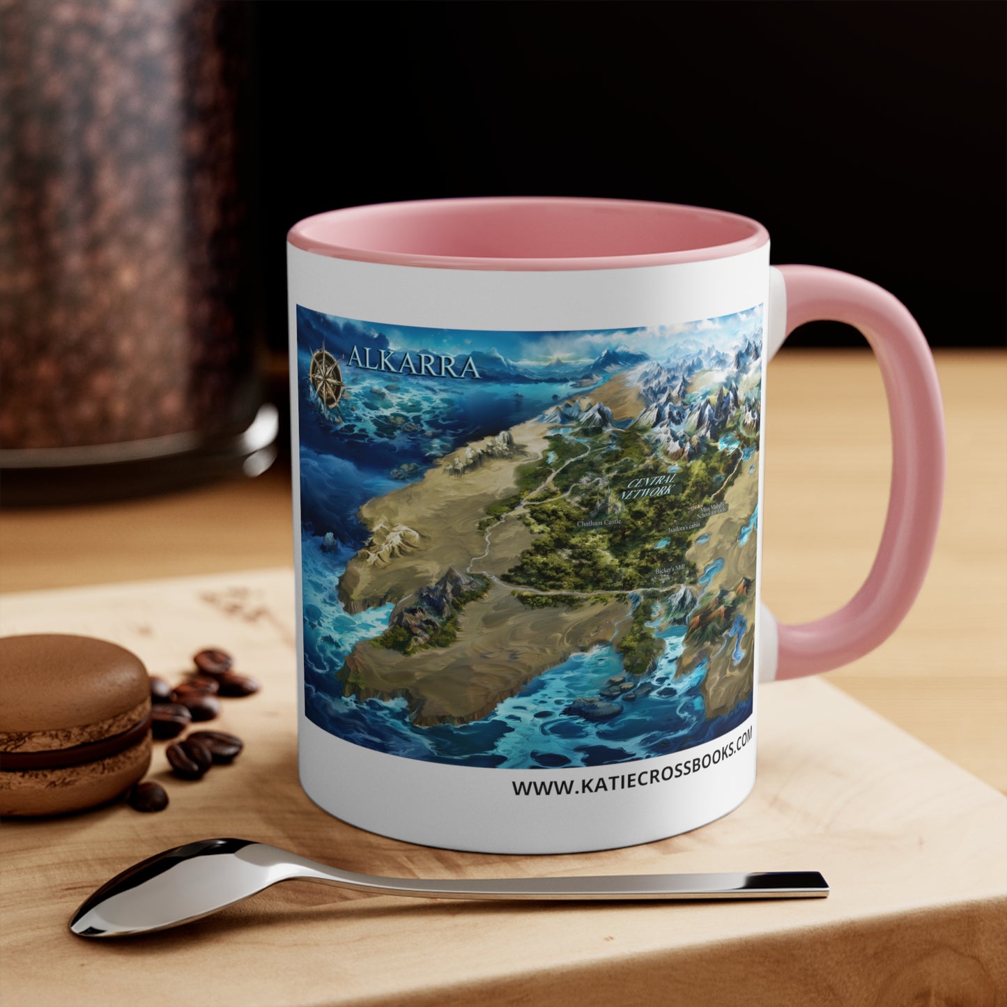 Variant 3D Map of Alkarra | Mug