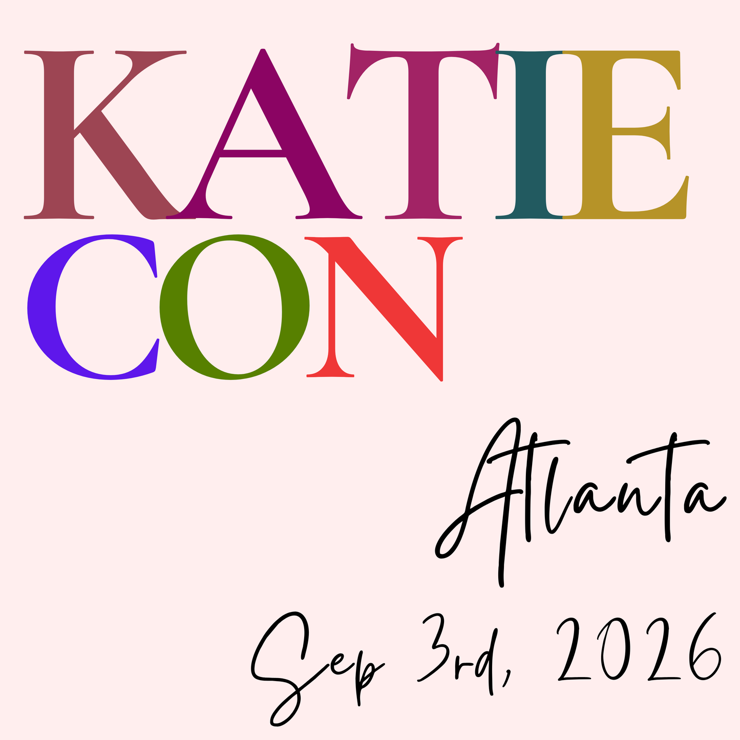 KATIECON | Exclusive Tickets