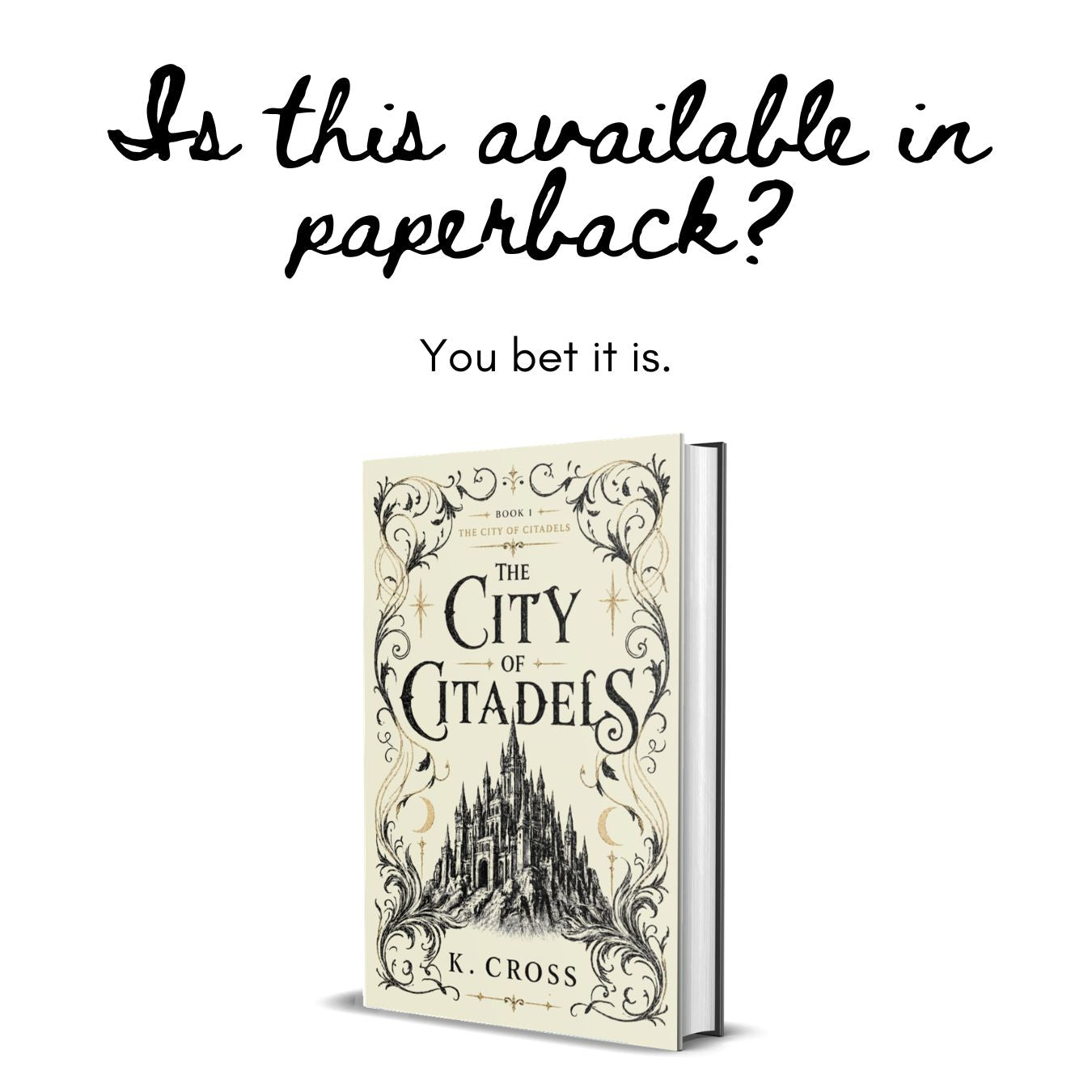 The City of Citadels Book 1 by K. Cross | City of Citadels Book 1 (PREORDER)