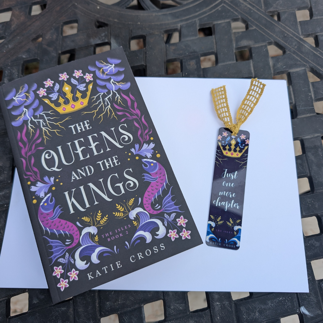 Paperback and a Bookmark Bundle | Romantasy | The Smoke and the Sea
