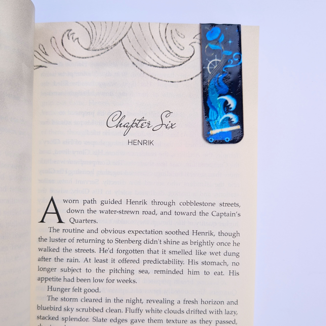 Paperback and a Bookmark Bundle | Romantasy | The Smoke and the Sea