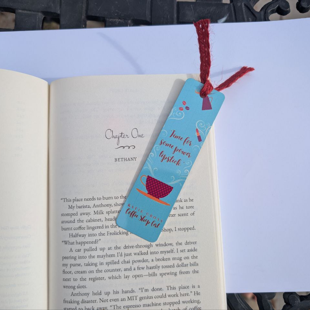 Bookmarks | Contemporary Romance | Coffee Shop Girl | Metal + Magnetic