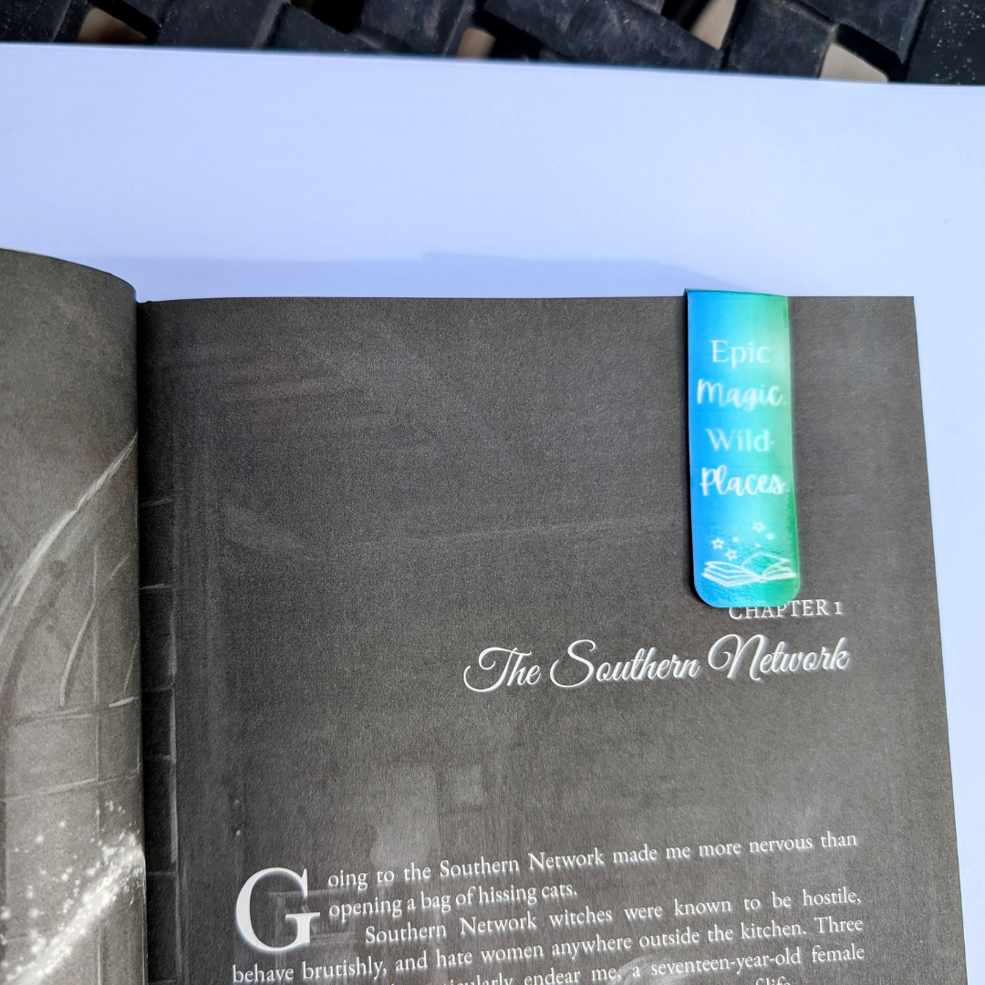 Bookmarks | YA Fantasy | Epic Magic, Wild Places | Metal + Magnetic