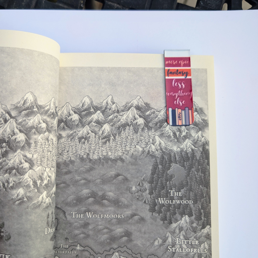 Bookmarks | YA Fantasy | The Wolf Song Saga | Metal + Magnetic