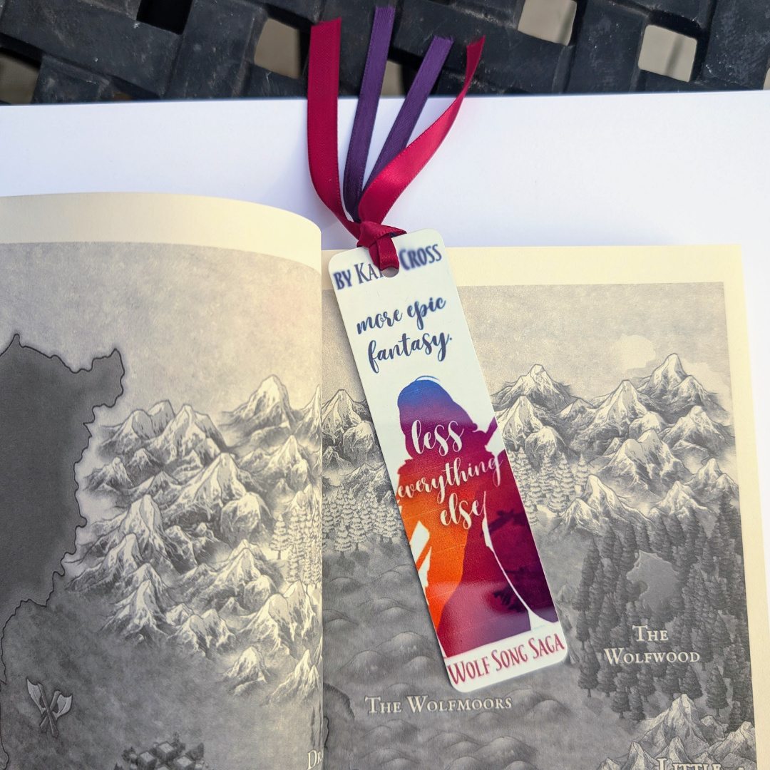 Bookmarks | YA Fantasy | The Wolf Song Saga | Metal + Magnetic