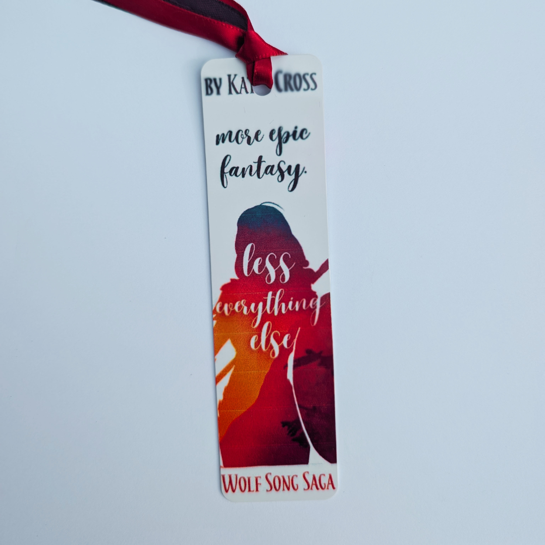 Bookmarks | YA Fantasy | The Wolf Song Saga | Metal + Magnetic