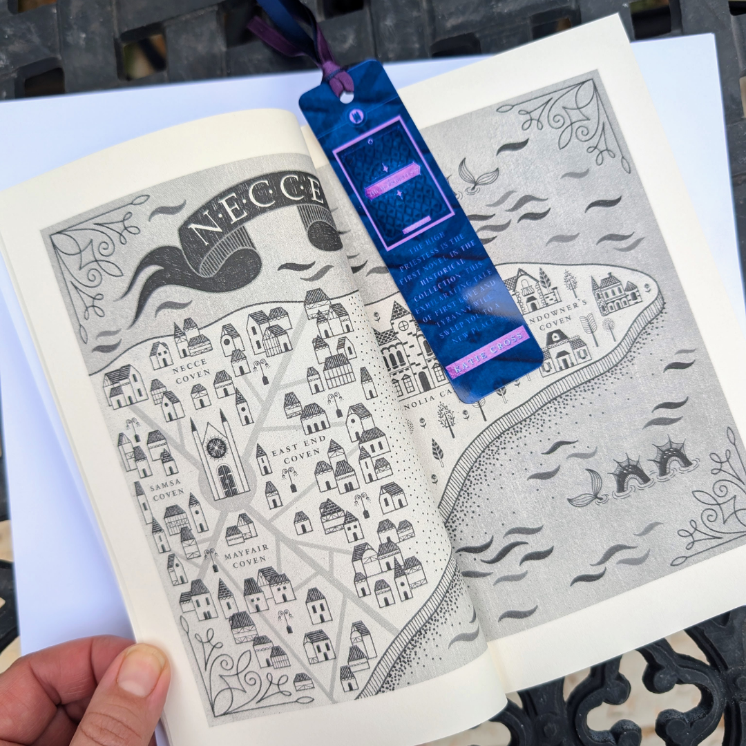 Bookmarks | YA Fantasy | The High Priestess | Metal