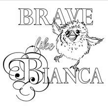 Load image into Gallery viewer, BIANCA THE BRAVE Coloring Pages