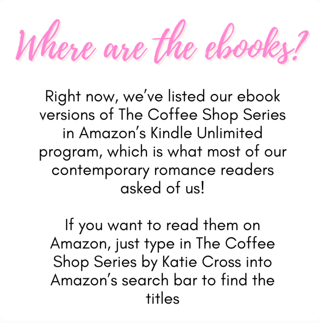 Coffee Shop Series Collection | Ebooks