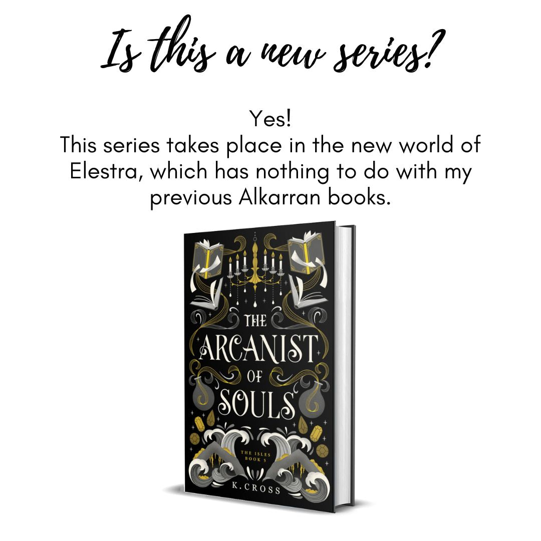 The Arcanist of Souls by K. Cross | The Isles Series Book 5 (PREORDER)