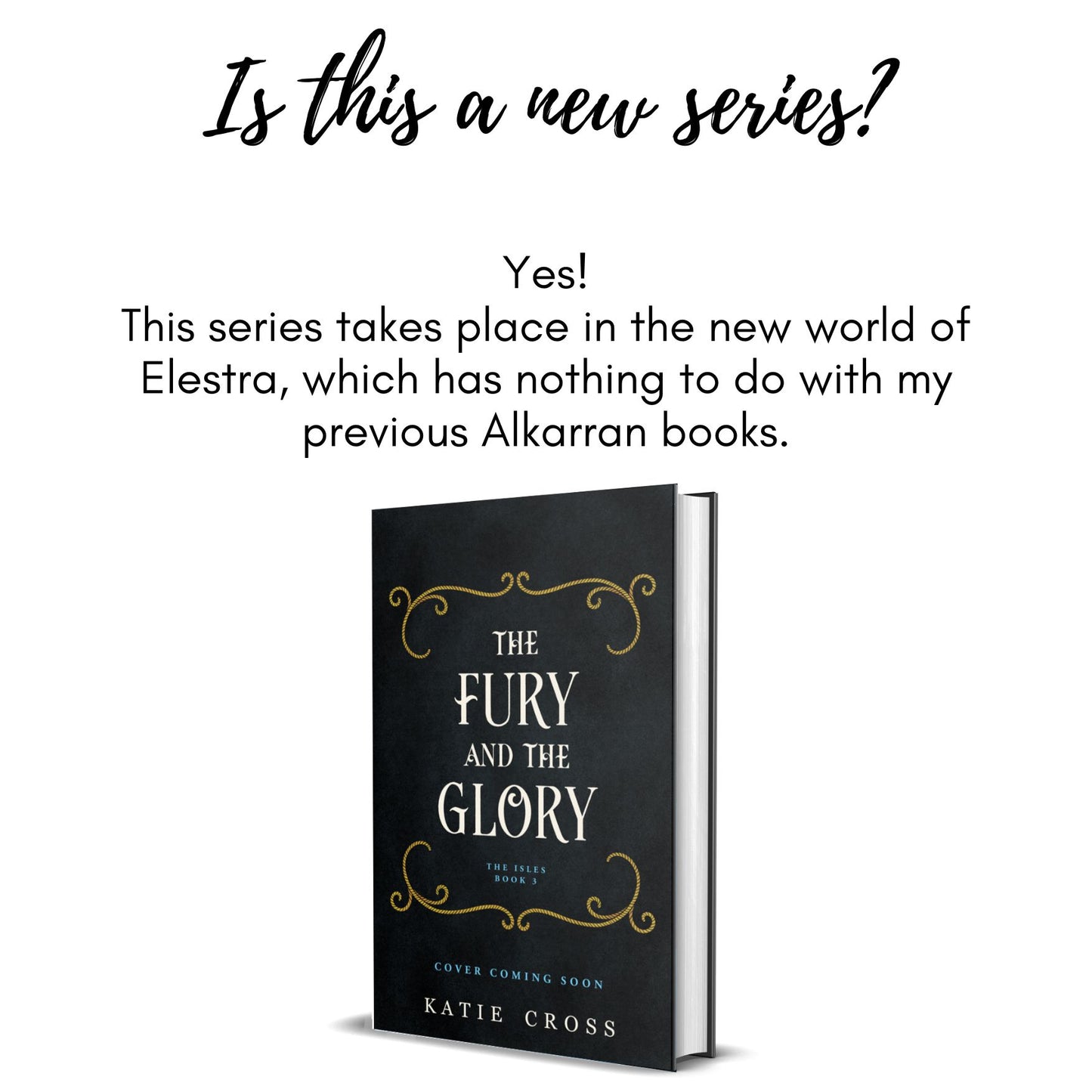 The Fury and the Glory | The Isles Series | Book 3