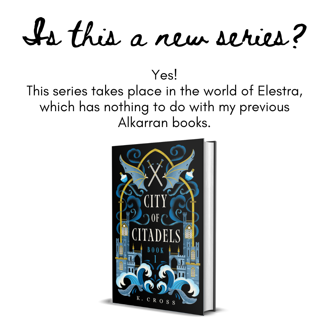 The City of Citadels Book 1 by K. Cross | City of Citadels Book 1 (PREORDER)