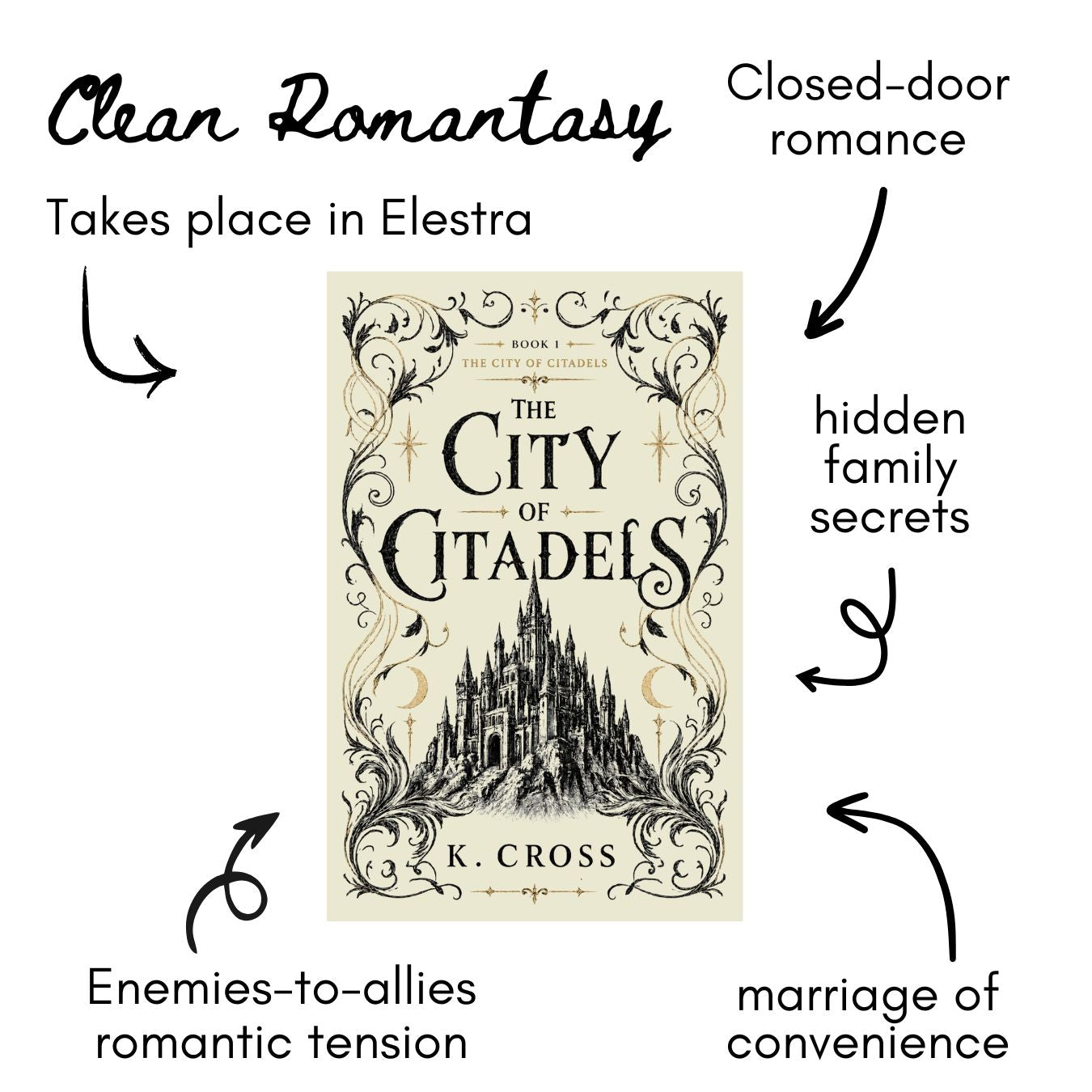 The City of Citadels Book 1 by K. Cross | City of Citadels Book 1 (PREORDER)